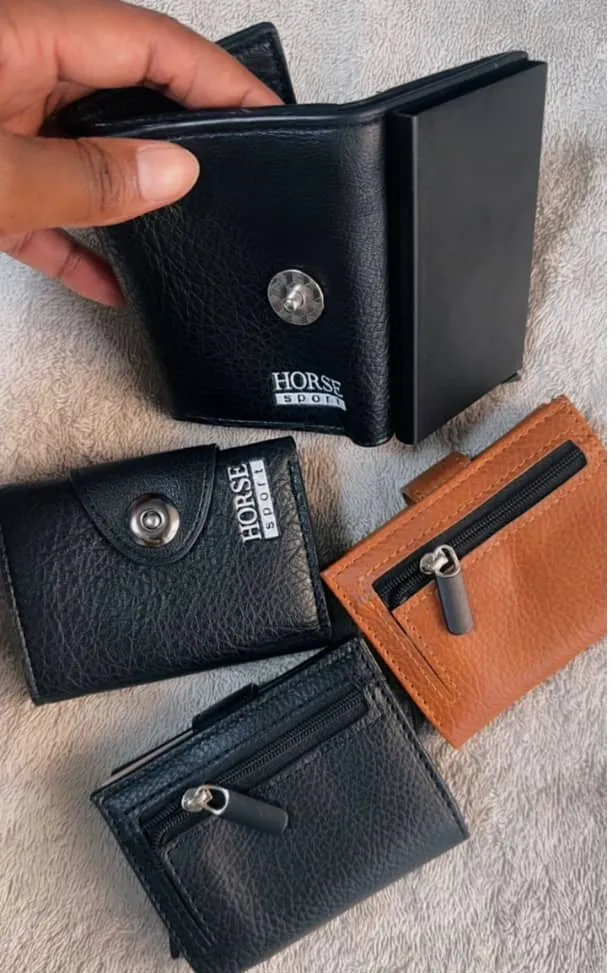 Horse Sport Pop-Up Card Holder Wallet